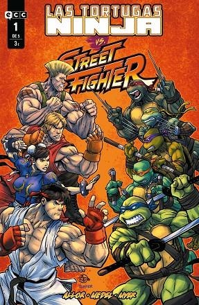 TORTUGAS NINJA VS. STREET FIGHTER 01, LAS | 9788419920645 | ALLOR, PAUL