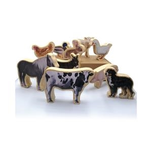 FIGURAS BAMBU ANIMALES DE LA GRANJA | 0723707922559