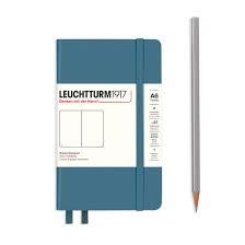 NOTEBOOK POCKET A6 STONE BLUE | 4004117610714