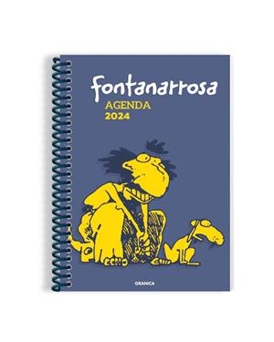 AGENDA 2024 FONTANARROSA ANILLADA AZUL | 9789878935812 | FONTANARROSA, ROBERTO
