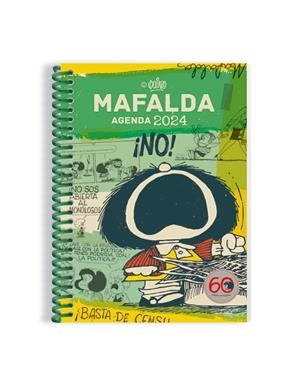 AGENDA 2024 MAFALDA PARA LA MUJER ANILLADA VERDE | 9789878935775 | QUINO