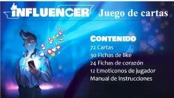 INFLUENCER. JUEGO DE CARTAS | 742383846072 | GELLA CIPRÉS, NACHO
