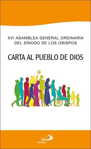 CARTA AL PUEBLO DE DIOS | 9788428570190 | XVI ASAMBLEA GENERAL ORDINARIA DEL SÍNODO DE LOS OBISPOS