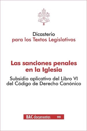 SANCIONES PENALES EN LA IGLESIA, LAS | 9788422023111 | DICASTERIO
