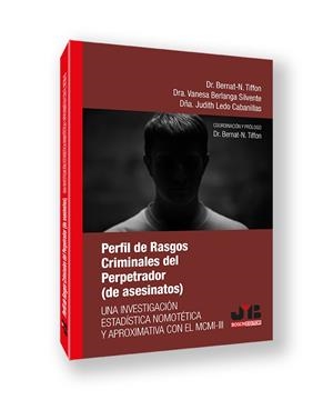 PERFIL DE RASGOS CRIMINALES DEL PERPETRADOR (DE ASESINATOS) | 9788410044081 | TIFFON, BERNAT-N. / BERLANGA SILVENTE, VAN