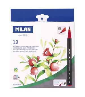 RETOLADORS PINCELL AQUARELABLES MILAN 12 | 8411574104353