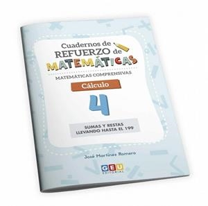 MATEMATICAS COMPRENSIVAS. CÁLCULO 04 | 9788418989827 | MARTÍNEZ ROMERO, JOSÉ