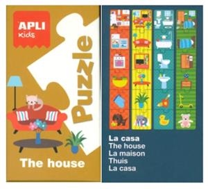 PUZZLE APLI KIDS LA CASA 24 PECES | 8410782131939