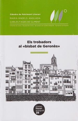 TROBADORS AL BISBAT DE GERONES, ELS | 9788499846415