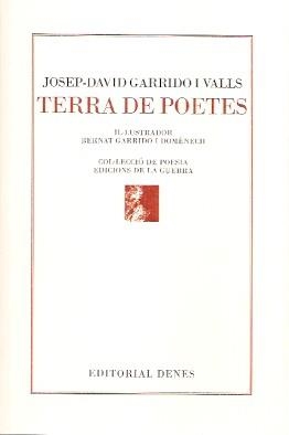TERRA DE POETES | 9788416473601 | GARRIDO VALLS, JOSEP DAVID