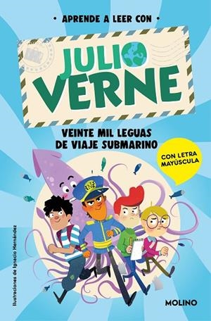 VEINTE MIL LEGUAS DE VIAJE SUBMARINO (APRENDE A LEER CON JULIO VERNE 3) | 9788427240469 | VERNE, JULIO / GREEN, SHIA