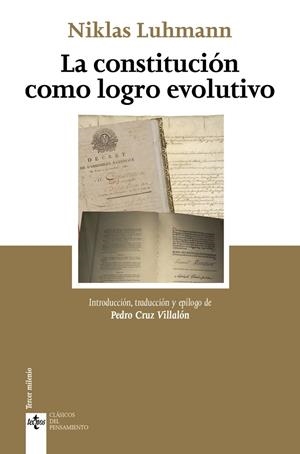 CONSTITUCIÓN COMO LOGRO EVOLUTIVO, LA | 9788430989706 | LUHMANN, NIKLAS