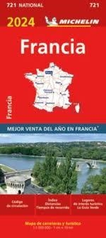 FRANCIA : MAPA 721 | 9782067262300