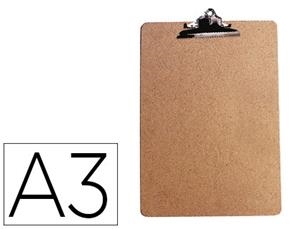 PORTANOTES A3 FUSTA PINZA METALL | 5705831112087