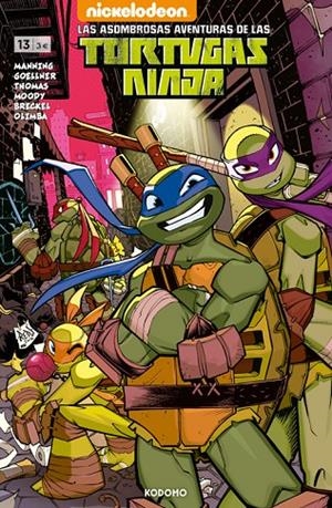 ASOMBROSAS AVENTURAS DE LAS TORTUGAS NINJA 13, LAS | 9788419972682 | MANNING, MATTHEW K.