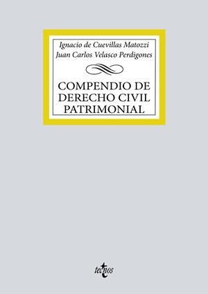 COMPENDIO DE DERECHO CIVIL PATRIMONIAL | 9788430989812 | CUEVILLAS MATOZZI, IGNACIO;VELASCO PERDIGONES, JUAN CARLOS