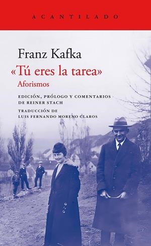TÚ ERES LA TAREA | 9788419036858 | KAFKA, FRANZ