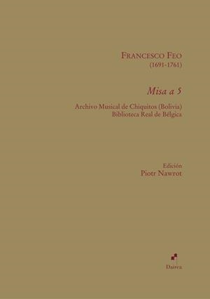 MISA A 5 | 9788412562194 | FEO, FRANCESCO