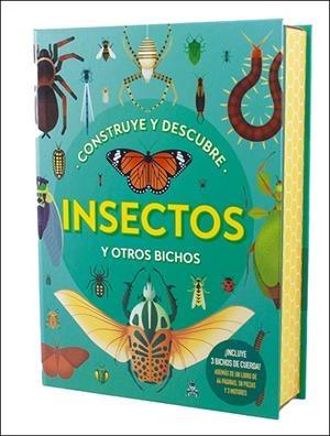 CONSTRUYE Y DESCUBRE INSECTOS Y OTROS BICHOS | 9788428569552