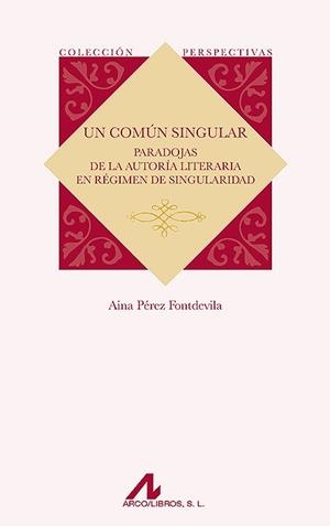COMÚN SINGULAR, UN | 9788471338839 | PÉREZ FONTDEVILA, AINA