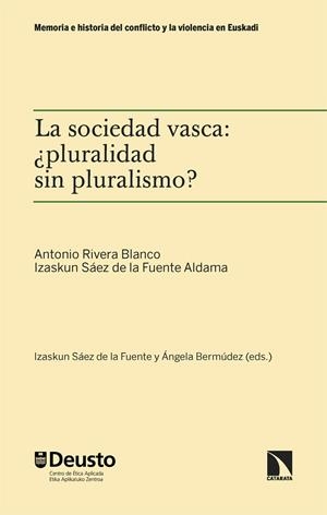 SOCIEDAD VASCA, LA : ¿PLURALIDAD SIN PLURALISMO? | 9788413529400 | RIVERA BLANCO, ANTONIO/SÁEZ DE LA FUENTE ALDAMA, IZASKUN