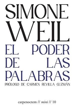PODER DE LAS PALABRAS, EL | 9788412615449 | WEIL, SIMONE