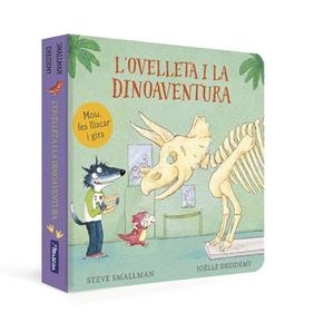 OVELLETA I LA DINOAVENTURA, L' (L'OVELLETA QUE VA VENIR A SOPAR. LLIBRE DE CARTRÓ) | 9788448866983 | SMALLMAN, STEVE