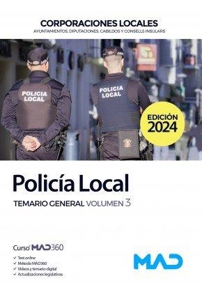 TEMARIO GENERAL III POLICIA LOCAL | 9788414279090 | RODRIGUEZ YERGO, ANTONIO/APARICIO APARICIO, ANA Mª/CANO GARCIA, FRANCISCO JAVIER/ACUÑA NECHES, MIGUE