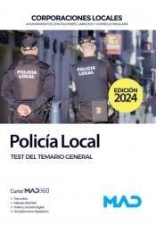 TEST TEMARIO GENERAL POLICIA LOCAL | 9788414279113 | APARICIO APARICIO, ANA Mª/CANO GARCIA, FRANCISCO JAVIER/ACUÑA NECHES, MIGUEL/NAVAS MORUNO, JUAN ANTO