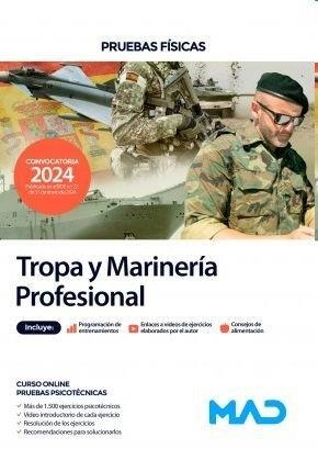 TROPA Y MARINERIA. PRUEBAS FISICAS (ED.2024) | 9788414279557