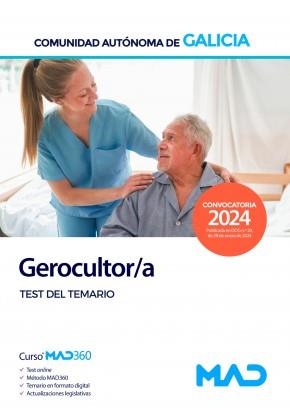 GEROCULTOR/A GALICIA. TEST DEL TEMARIO | 9788414279441 | CLAVIJO GAMERO, ROCIO/SILVA GARCIA, CARMEN/PONCE MARTINEZ, LIDIA MARINA/GANCEDO CONS, JOSEFA GUILLER