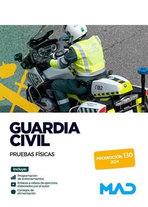 GUARDIA CIVIL ESCALA DE CABOS Y GUARDIAS. PRUEBAS FÍSICAS | 9788414278482