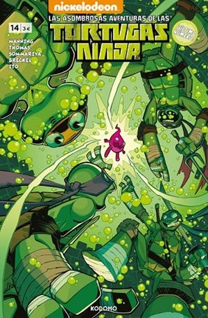 ASOMBROSAS AVENTURAS DE LAS TORTUGAS NINJA 14, LAS | 9788410108417 | MANNING, MATTHEW K.