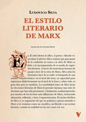 ESTILO LITERARIO DE MARX, EL | 9788419719287 | SILVA, LUDOVICO