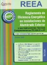 REEA REGLAMENTO DE EFICENCIA ENERGÉTICA EN ALUMBRADO EXTERIOR | 9788493720803