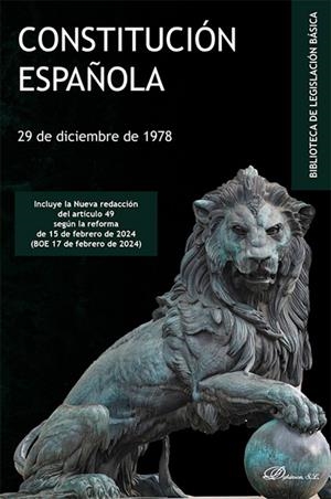 CONSTITUCION ESPAÑOLA 29 DE DICIEMBRE DE 1978 | 9788410701113 | DYKINSON