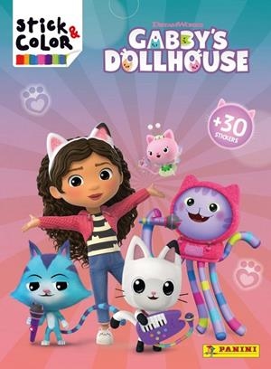 STICK & COLOR LA CASA DE MUÑECAS DE GABBY. GABBY'S DOLLHOUSE | 9788427873780 | DREAMWORKS
