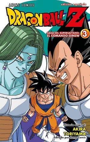 DRAGON BALL Z ANIME COMICS SAGA DEL COMANDO GINEW 03 | 9788411611350 | TORIYAMA, AKIRA