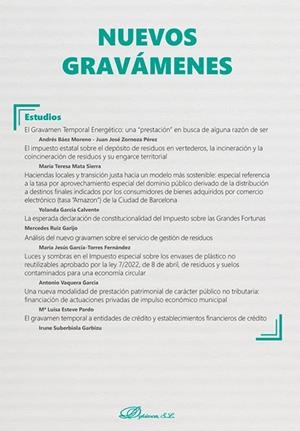 NUEVOS GRAVAMENES MONOGRÁFICO NUEVA FISCALIDAD 2024 | 9788410700673