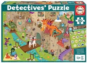 PUZLES CASTILL DETECTIU 50 PECES | 8412668188952