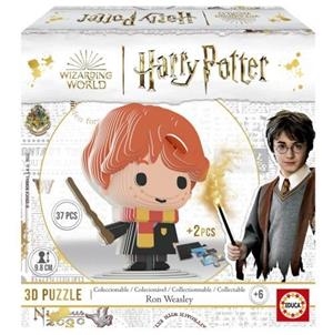 PUZLES MINI FIGURAS 3D RON WEASLEY | 8412668195042