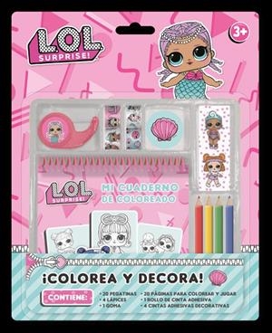 COLOREA Y DECORA! L.O.L. SURPRISE! | 9782379700910