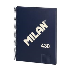 LLIBRETA A4 BLAVA 80F ESPIRAL MILAN 430 | 8411574106227