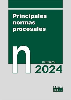 PRINCIPALES NORMAS PROCESALES | 9788445447215 | GABINETE JURÍDICO DEL CEF, GABINETE JURÍDICO DEL CEF