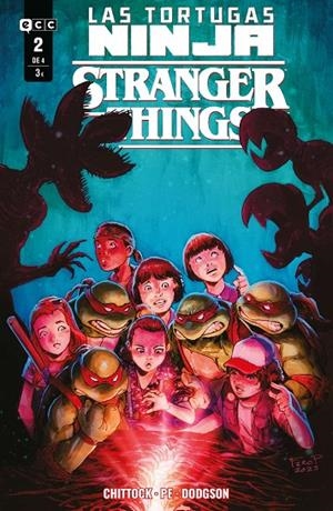 LAS TORTUGAS NINJA, LAS / STRANGER THINGS 02 | 9788410134713 | CHITTOCK, CAMERON
