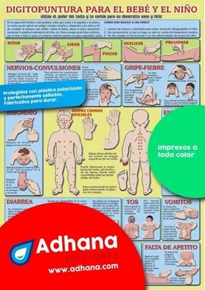 PÒSTER ADHANA DIGITOPUNTURA PARA EL BEBÉ Y NIÑO | 8436005171193