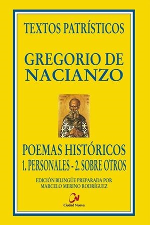 POEMAS HISTORICOS 1 PERSONALES 2 SOBRE OTROS | 9788497155809 | DE NACIANZO, GREGORIO