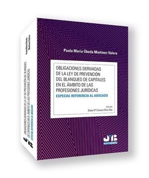 OBLIGACIONES DERIVADAS DE LA LEY DE PREVENCIÓN DEL BLANQUEO DE CAPITALES... | 9788410044647 | UBEDA MARTINEZ-VALERA, PAOLA MARIA