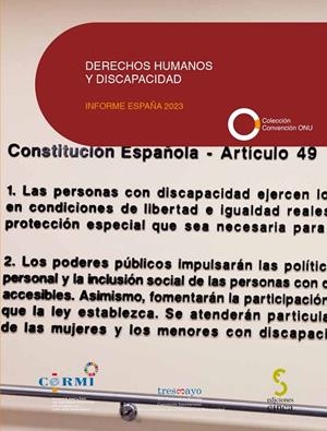 DERECHOS HUMANOS Y DISCAPACIDAD | 9788410167124 | CERMI.ES (COMITE ESPAÑOL DE REPRESENTANTES DE PERSONAS CON DISCAPACIDAD)