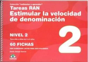 TAREAS RAN ESTIMULAR LA VELOCIDAD DE DENOMINACIÓN. NIVEL 2 | 9788498964677 | JARQUE GARCÍA, JESÚS